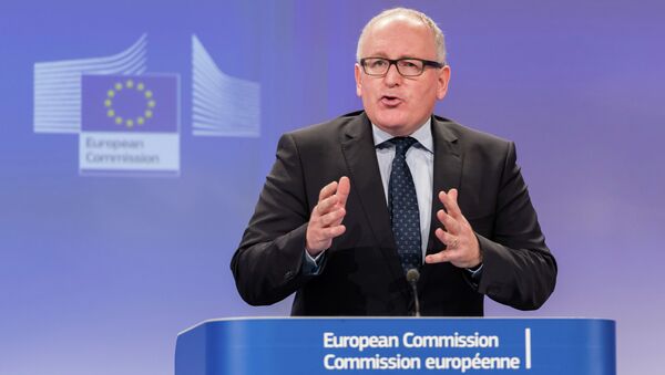 Avrupa Komisyonu Başkan Yardımcısı Frans Timmermans - Sputnik Türkiye