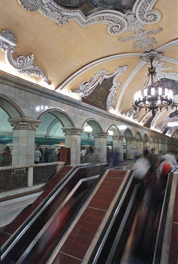 Moskova Metrosu - Sputnik Türkiye