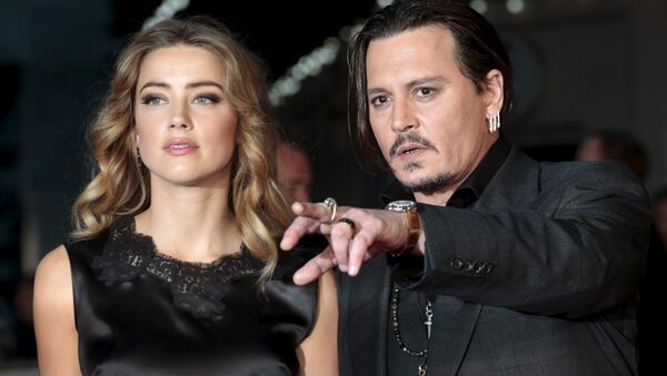 Johnny Depp ile Amber Heard - Sputnik Türkiye