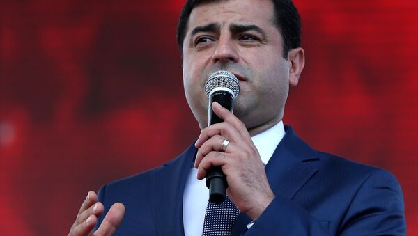 HDP Eş Genel Başkanı Selahattin Demirtaş. - Sputnik Türkiye