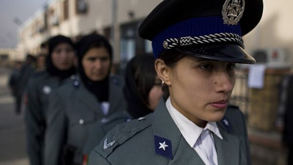Afganistan kadın polis - Sputnik Türkiye