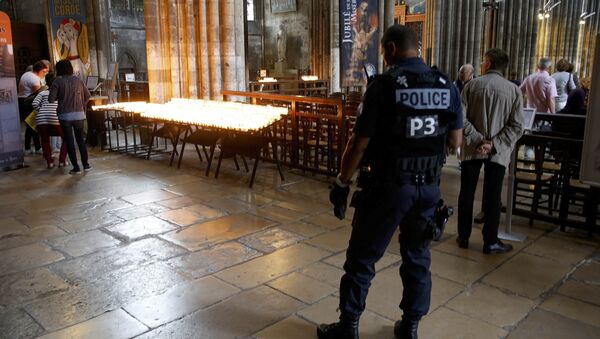 Fransa'daki kilise saldırısı - Sputnik Türkiye