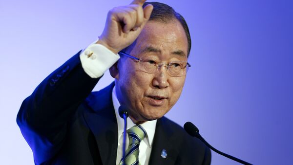 BM Genel Sekreteri Ban Ki Moon - Sputnik Türkiye