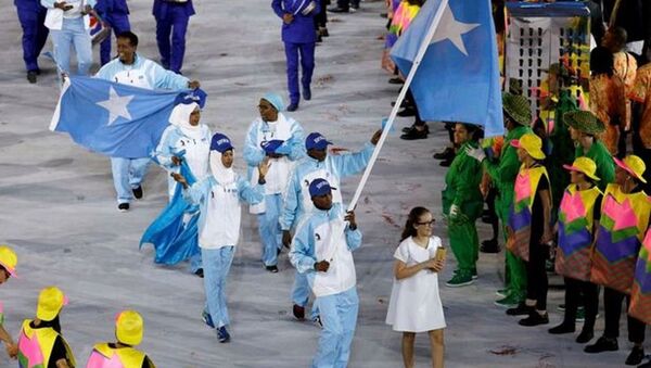 2016 Rio Olimpiyatlarında Somalili sporcular - Sputnik Türkiye
