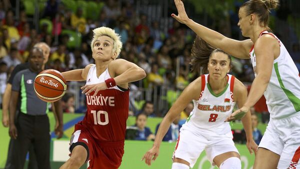 Türkiye A Milli Kadın Basketbol Takımı/Işıl Alben - Sputnik Türkiye