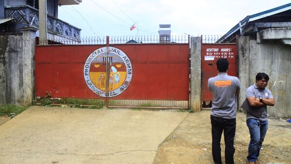 Filipinler'deki Maravi kentinde bulunan Lanao del Sur bölge hapishanesi - Sputnik Türkiye