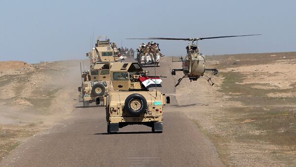 Irak'ın Anbar vilayetinde ordu güçlerinin operasyonları - Sputnik Türkiye