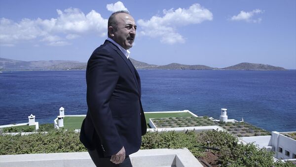 Dışişleri Bakanı Mevlüt Çavuşoğlu Yunanistan'da - Sputnik Türkiye