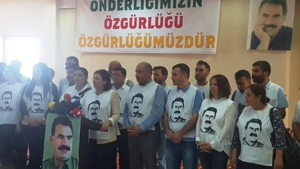Öcalan'la görüşmek için açlık grevine başlayan Kürt siyasetçiler - Sputnik Türkiye