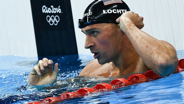 ABD'li yüzücü Ryan Lochte - Sputnik Türkiye