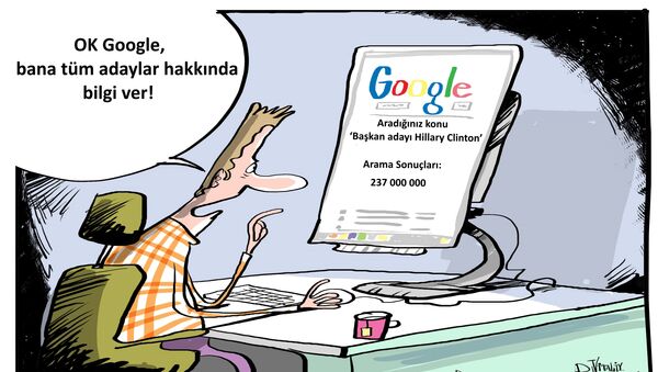 Google  otomatik tamamlamayla kullanıcıların kafasını karıştırıyor - Sputnik Türkiye