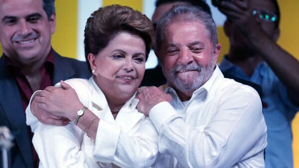 Dilma Rousseff e Lula. - Sputnik Türkiye