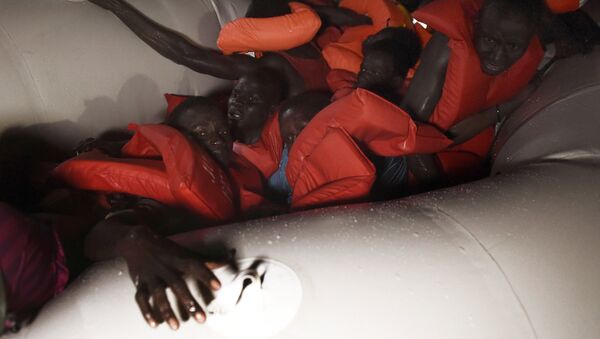 İtalya sığınmacı / göçmen - Sputnik Türkiye