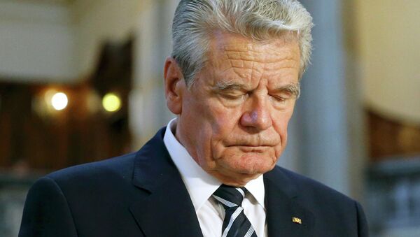 Bundespräsident Joachim Gauck - Sputnik Türkiye