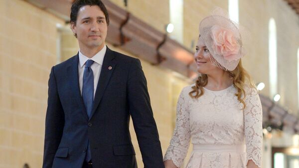 Kanada Başbakanı Justin Trudeau’nun eşi Sophie Gregoire. - Sputnik Türkiye