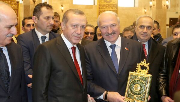 Recep Tayyip Erdoğan - Aleksandr Lukaşenko - Sputnik Türkiye