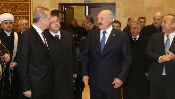 Recep Tayyip Erdoğan - Aleksandr Lukaşenko  - Sputnik Türkiye