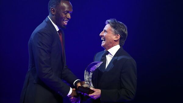 Usain Bolt - Yılın Atleti Ödülü - Sputnik Türkiye