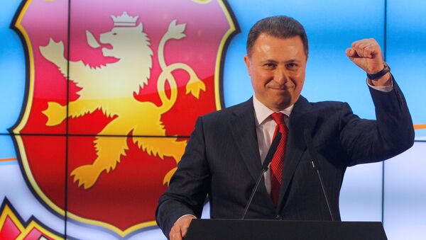 Nikola Gruevski - Sputnik Türkiye