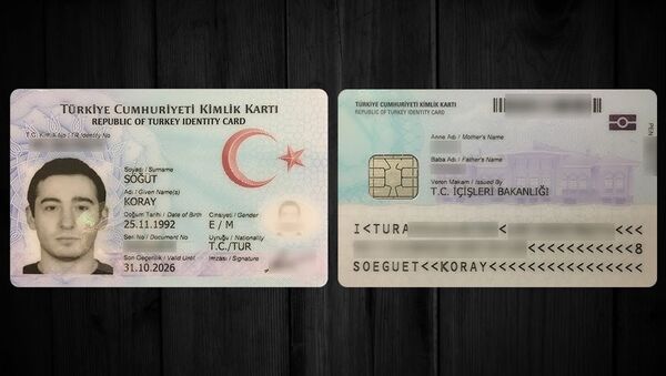 Yeni çipli kimlik kartları - Sputnik Türkiye