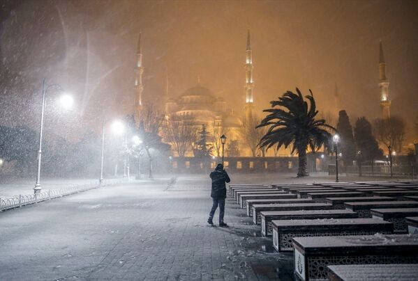 İstanbul'da kar - Sputnik Türkiye