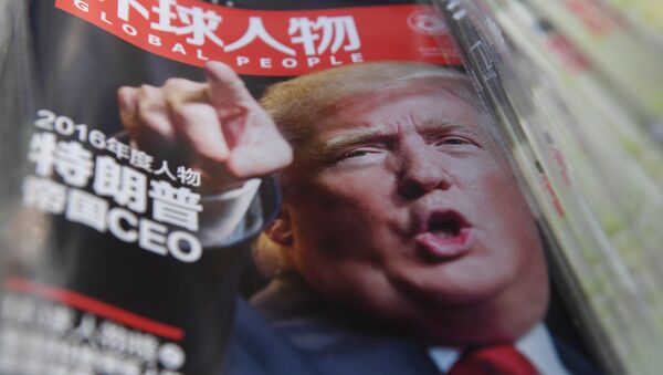 Trump, Çin medyasında sıklıkla konu oluyor - Sputnik Türkiye