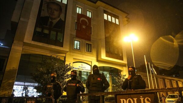 AK Parti İstanbul İl Başkanlığı'na saldırı - Sputnik Türkiye