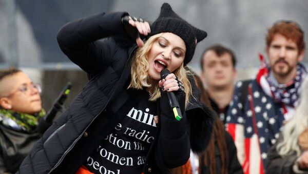 Madonna / Kadınlar Yürüyüşü - Sputnik Türkiye