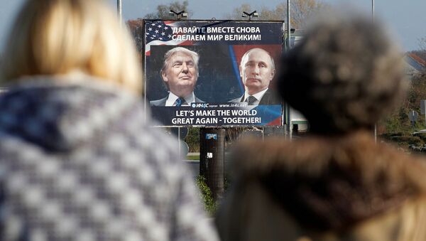 Rusya Devlet Başkanı Vladimir Putin ve ABD Başkanı Donald Trump - Sputnik Türkiye