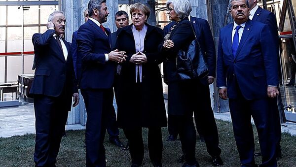 Almanya Başbakanı Angela Merkel, TBMM'de - Sputnik Türkiye