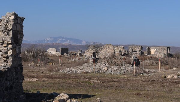Ermeni işgalinden kurtulan Azeri köyü yeniden inşa ediliyor - Sputnik Türkiye