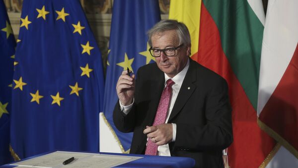 Avrupa Komisyonu Başkanı Jean Claude Juncker - Sputnik Türkiye