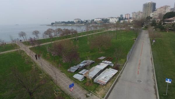 Fenerbahçe sahilinde projenin yapılacağı alan - Sputnik Türkiye