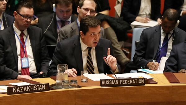 Rusya'nın Birleşmiş Milletler (BM) Daimi Temsilci Yardımcısı Vladimir Safronkov - Sputnik Türkiye