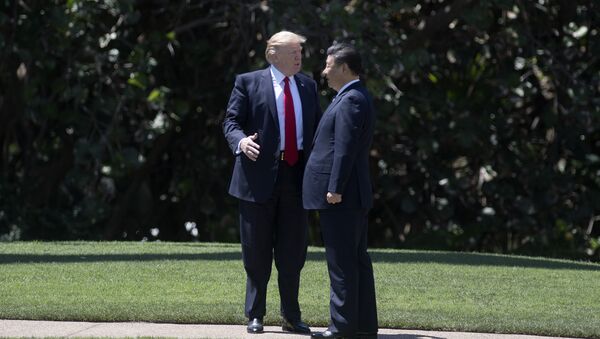ABD Başkanı Donald Trump - Çin Devlet Başkanı Şi Cinping - Sputnik Türkiye