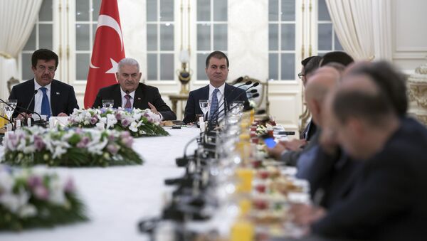 Başbakan Yıldırım, Alman yatırımcılarla buluştu - Sputnik Türkiye