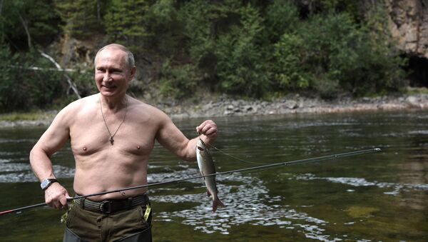Rusya Devlet Başkanı Vladimir Putin, Sibirya'da tatilde - Sputnik Türkiye