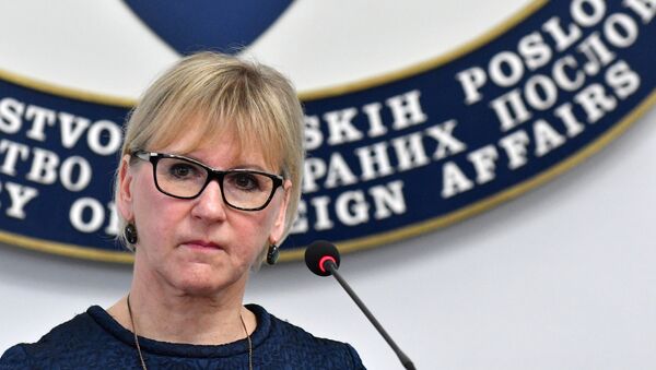 İsveç Dışişleri Bakanı Margot Wallström - Sputnik Türkiye