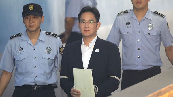 Samsung'un Başkan Yardımcısı ve veliahtı Lee Jae-yong - Sputnik Türkiye