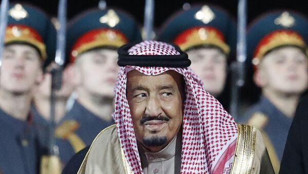 Suudi Arabistan Kralı Selman bin Abdülaziz Moskova'da - Sputnik Türkiye