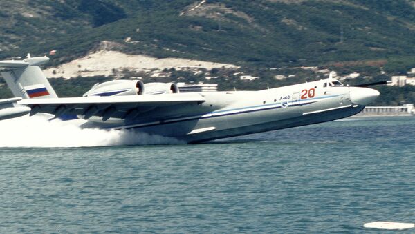 Amphibious craft A-40 - Sputnik Türkiye