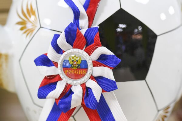 Rusya'da 2018 Dünya Kupası için hediyelik eşyalar - Sputnik Türkiye