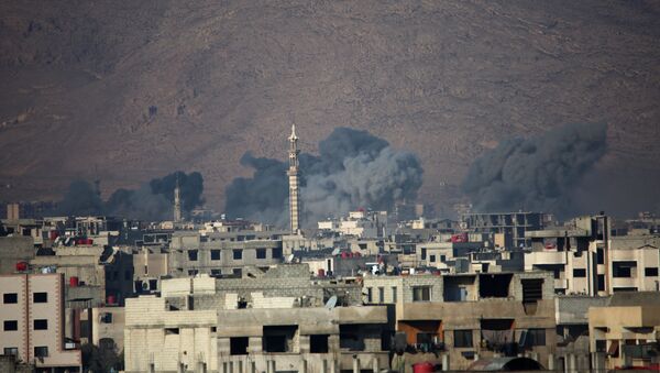 Harasta kasabası-Suriye - Sputnik Türkiye