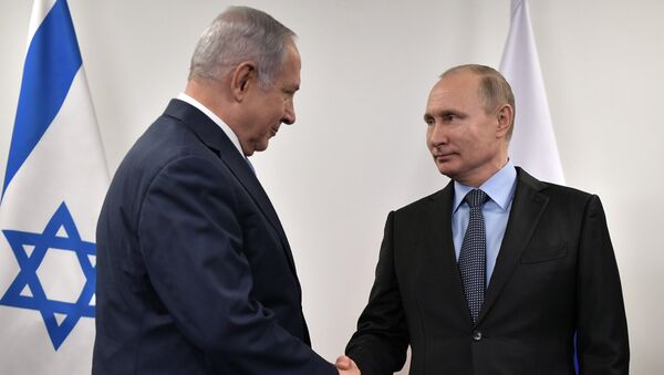 İsrail Başbakanı Benyamin Netanyahu- Rusya Devlet Başkanı Vladimir Putin - Sputnik Türkiye