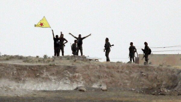 Haziran 2015 Akçakale Tel Abyad YPG - Sputnik Türkiye
