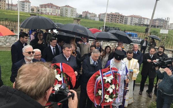 Gelibolu Rus anıtında 10’uncu yıl töreni düzenlendi - Sputnik Türkiye