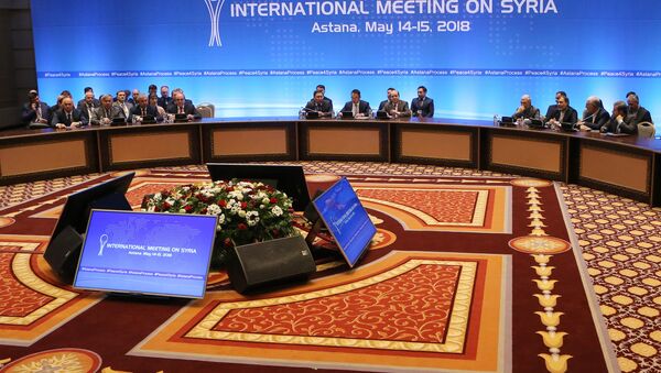 Kazakistan’da, Suriye konulu 9. Astana toplantısı - Sputnik Türkiye