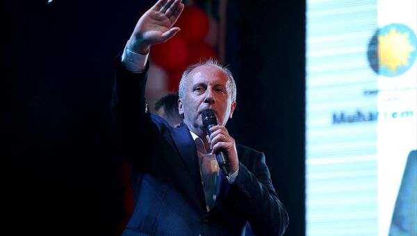 CHP'nin cumhurbaşkanı adayı Muharrem İnce - Sputnik Türkiye