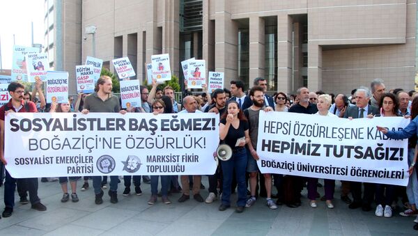 Tutuklu Boğaziçi öğrencilerinin davası başladı - Sputnik Türkiye
