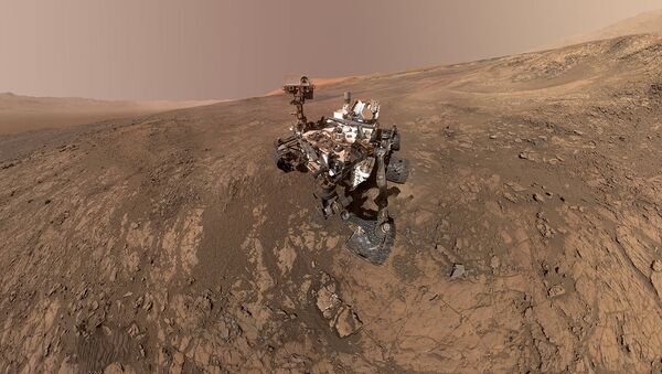 NASA'nın keşif aracı Curiosity'nin çektiği son Mars görüntüsü - Sputnik Türkiye